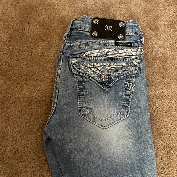 Miss Me jeans NWOT size 27 boot cut - Picture 5 of 8